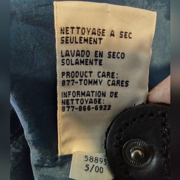 Y2K Fuzzy Fleece Vest Tommy Hilfiger - Picture 2 of 6